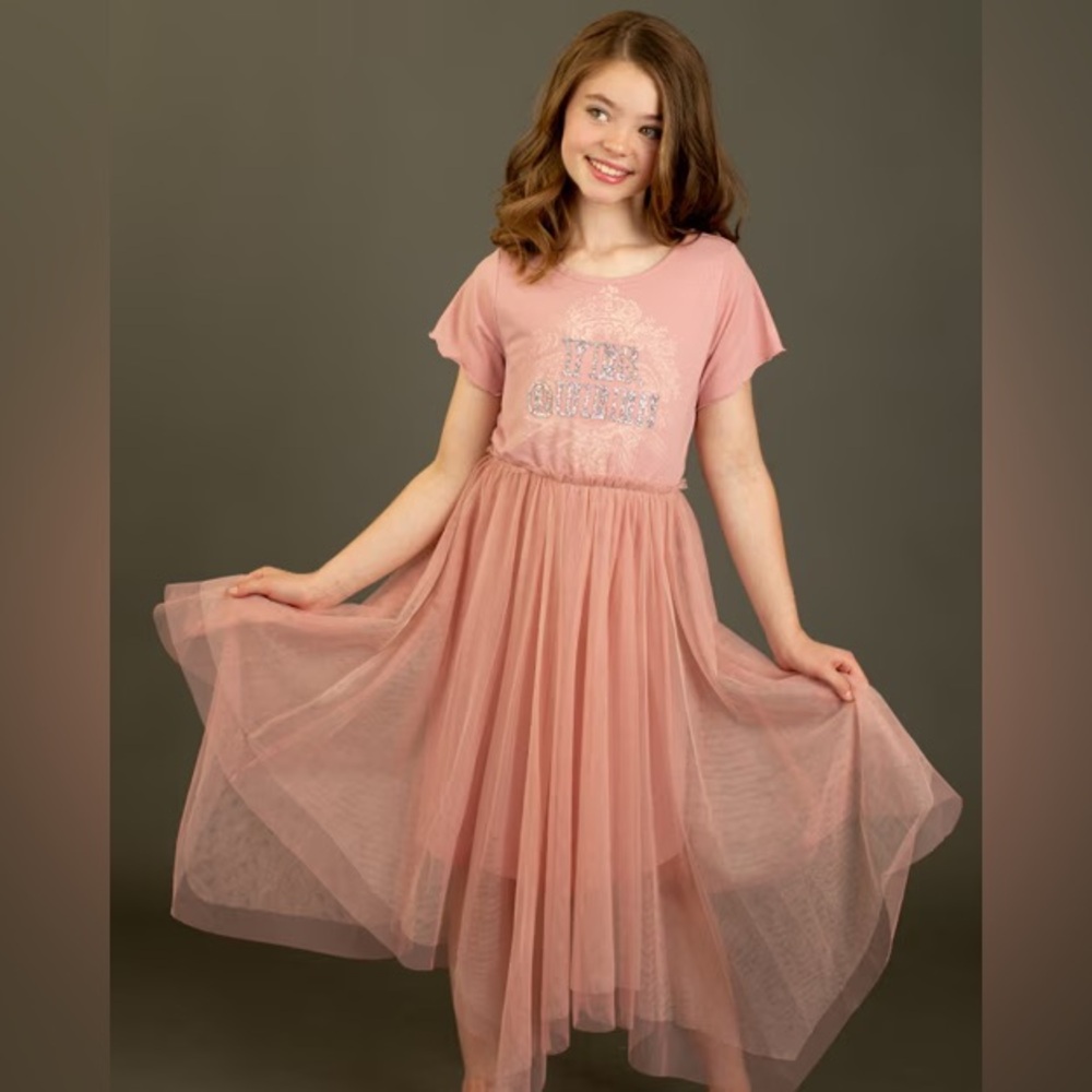 Joyfolie Feya dress in blush
